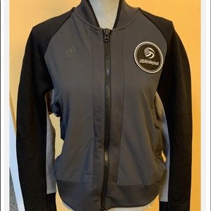 Adidas ladies volleyball varsity jacket size large